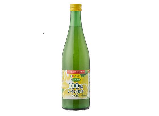 レモン果汁100%濃縮還元